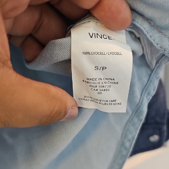 Vince Light Blue Shirt - Picture 5 of 10